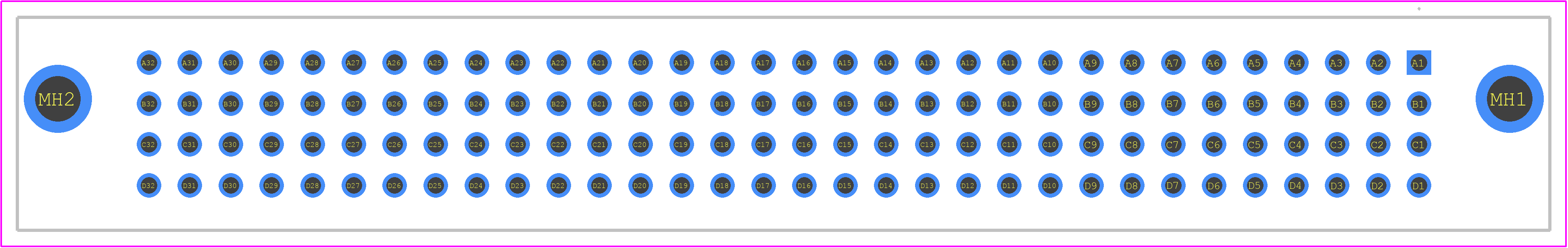 284182 - TE Connectivity PCB footprint - Other - Other - 284182-1