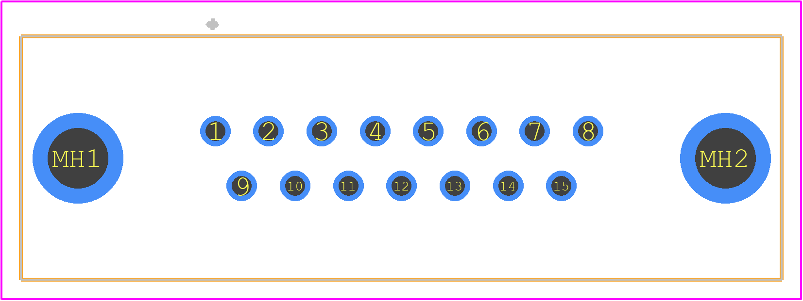 5750638-1 - TE Connectivity PCB footprint - Other - Other - 5750638-1-1