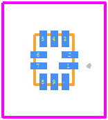 PI3A288ZMEX - Diodes Incorporated PCB footprint - Other - Other - PI3A288ZMEX