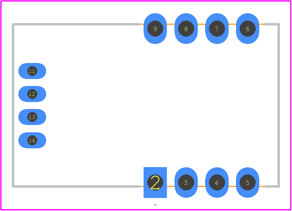 LKSR 6-NP - LEM PCB footprint - Other - Other - LKSR 6-NP-4