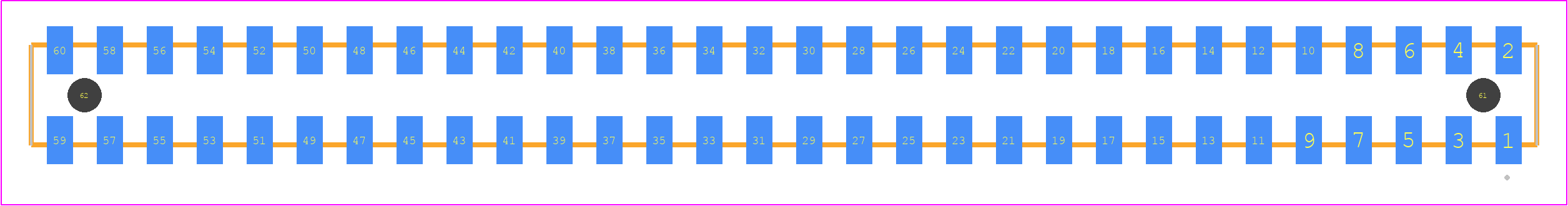 SQW-130-01-FM-D-VS-A-P - SAMTEC PCB footprint - Other - Other - SQW-130-01-XX-D-VS-A-P