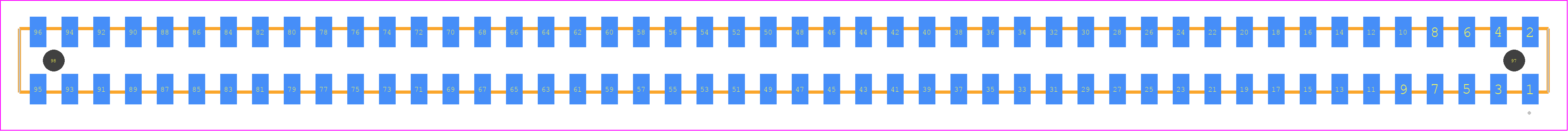 SQW-148-01-STL-D-VS-A-P - SAMTEC PCB footprint - Other - Other - SQW-148-01-XX-D-VS-A-P