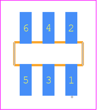 SMM-103-02-S-D-K - SAMTEC PCB footprint - Other - Other - SMM-103-02-XX-D-K