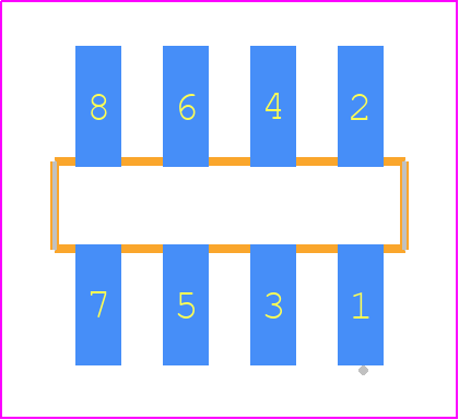 SMM-104-02-S-D-K - SAMTEC PCB footprint - Other - Other - SMM-104-02-XX-D-K