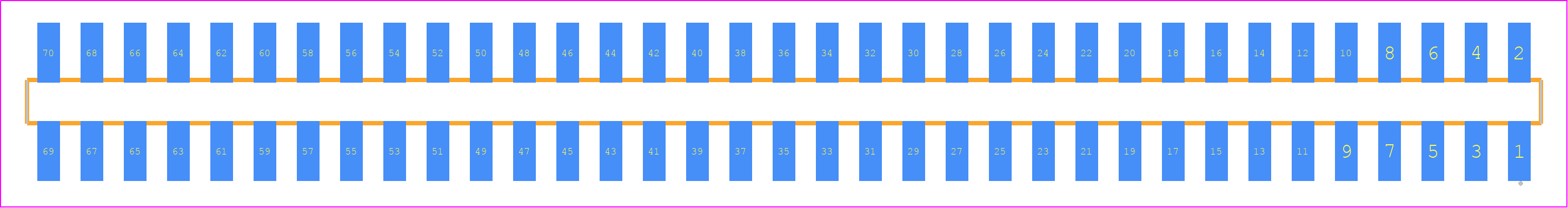 SMM-135-02-S-D-K - SAMTEC PCB footprint - Other - Other - SMM-135-02-XX-D-K