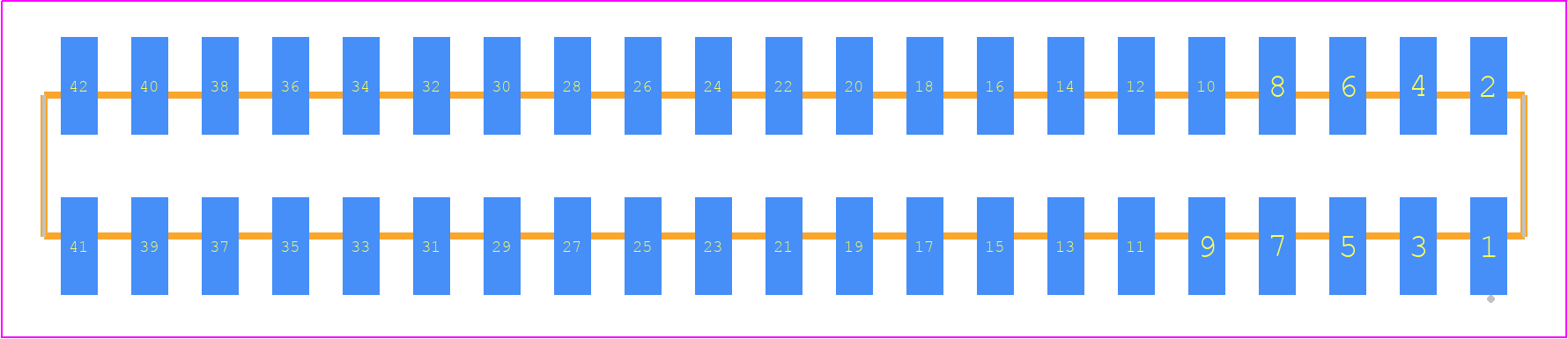 SMM-121-02-F-D-TR - SAMTEC PCB footprint - Other - Other - SMM-121-02-XX-D-TR