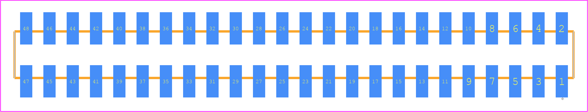SMM-124-02-L-D-TR - SAMTEC PCB footprint - Other - Other - SMM-124-02-XX-D-TR