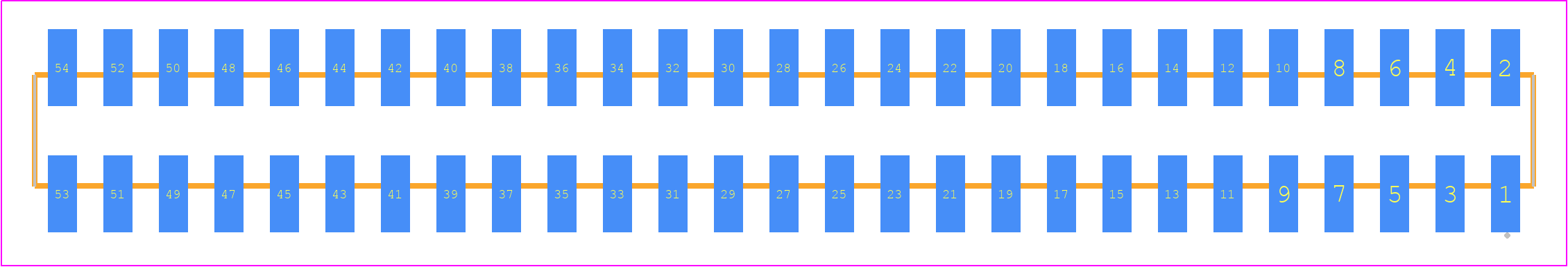 SMM-127-02-F-D-TR - SAMTEC PCB footprint - Other - Other - SMM-127-02-XX-D-TR