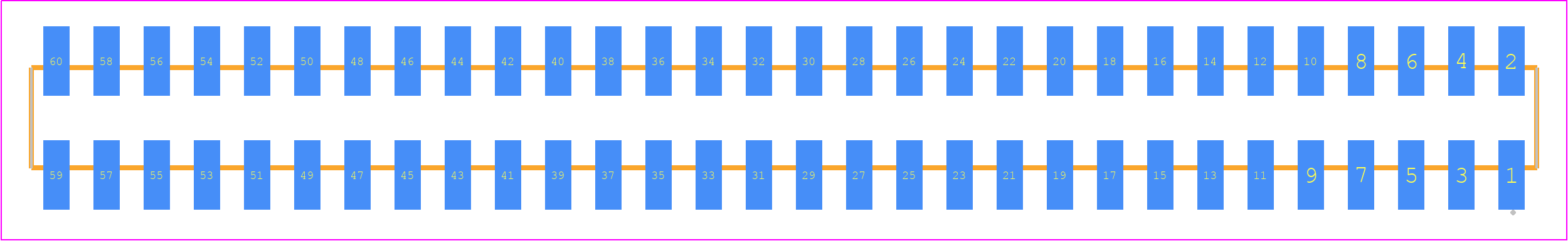 SMM-130-02-F-D-TR - SAMTEC PCB footprint - Other - Other - SMM-130-02-XX-D-TR