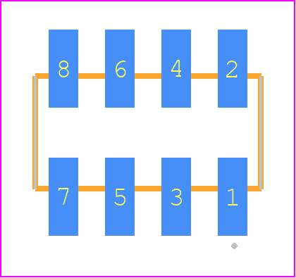 SMM-104-02-SM-D - SAMTEC PCB footprint - Other - Other - SMM-104-02-XX-D