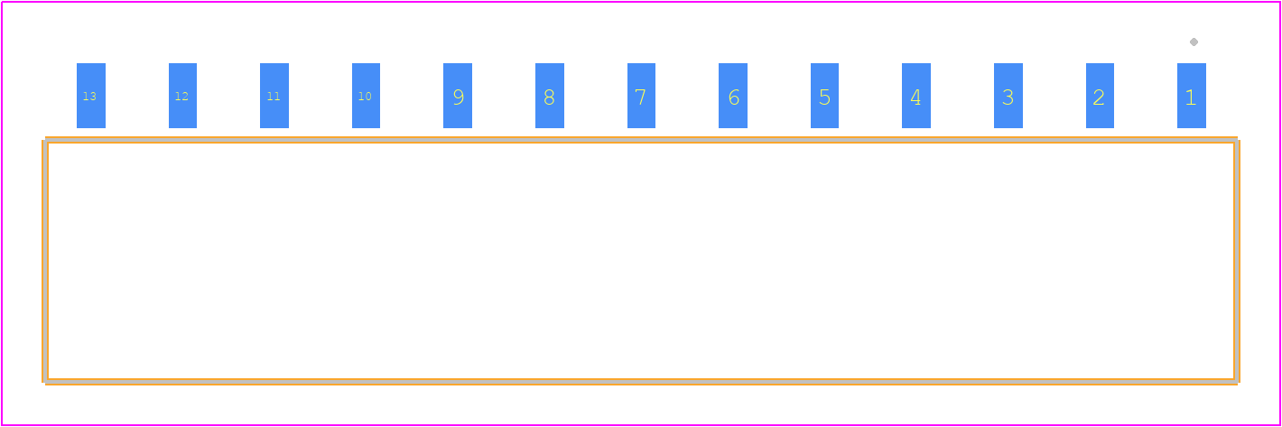 SIB-113-02-F-S - SAMTEC PCB footprint - Other - Other - SIB-113-02-F-S