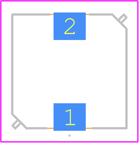 SDR1045-100M - Bourns PCB footprint - Other - Other - SDR1045-100M-1