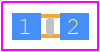 IMC0402ER18NJ - Vishay PCB footprint - Inductors Chip - Inductors Chip - IMC0402ER18NJ