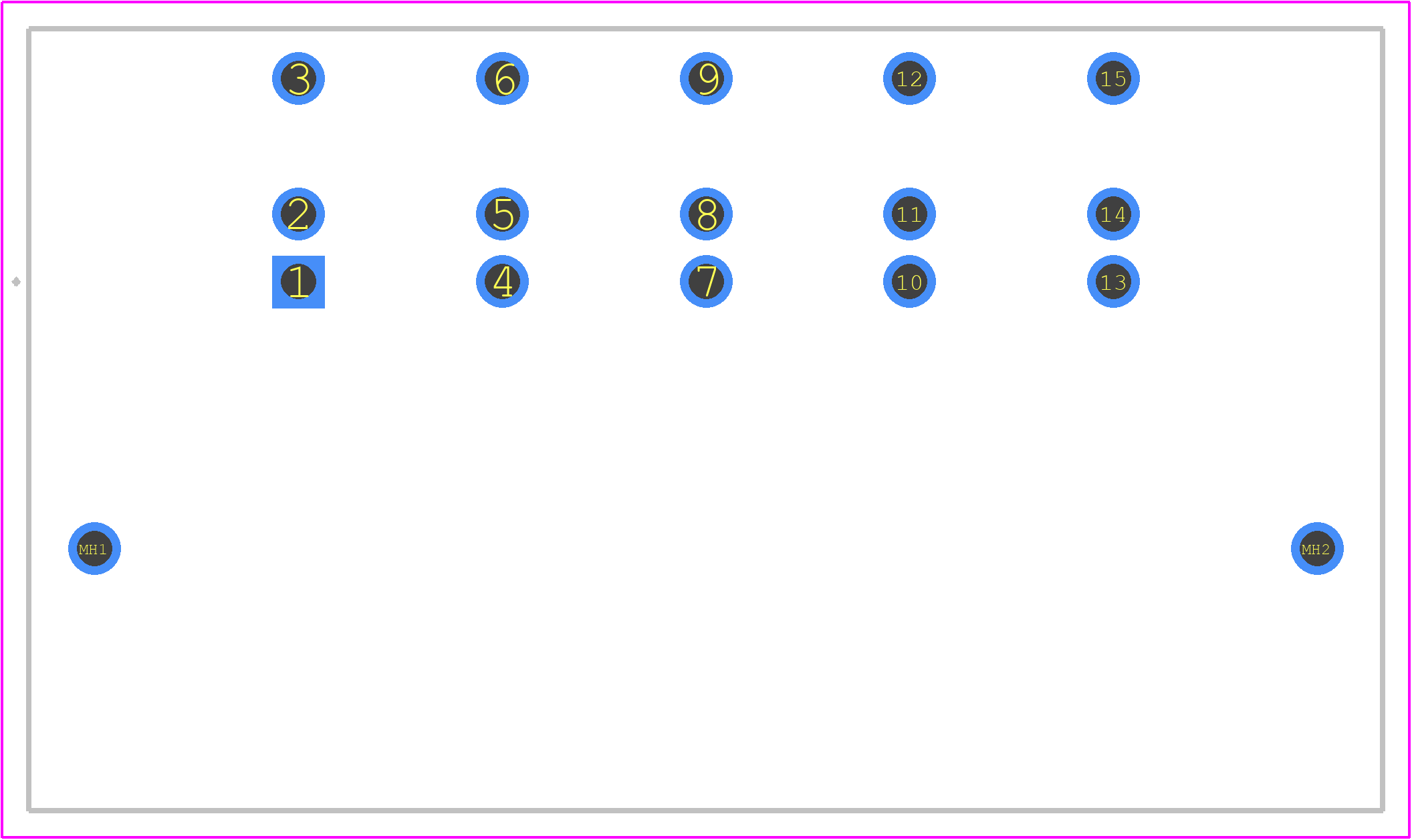 1711654 - Phoenix Contact PCB footprint - Other - Other - 1711654_1