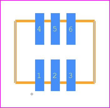 G125-MS10605L0P - Harwin PCB footprint - Other - Other - G125-MS10305L0P