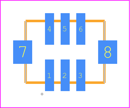 G125-MS10605L3R - Harwin PCB footprint - Other - Other - G125-MS10605L3R