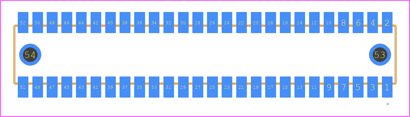 RSM-126-02-STL-D-LC - SAMTEC PCB footprint - Other - Other - RSM-126-02-XX-D-LC