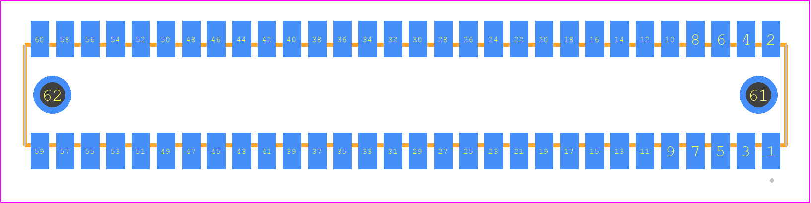 RSM-130-02-TM-D-LC - SAMTEC PCB footprint - Other - Other - RSM-130-02-XX-D-LC