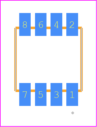 RSM-104-02-L-D-K-TR - SAMTEC PCB footprint - Other - Other - RSM-104-02-XX-D-K-TR