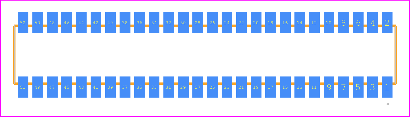RSM-126-02-L-D - SAMTEC PCB footprint - Other - Other - RSM-126-02-XX-D