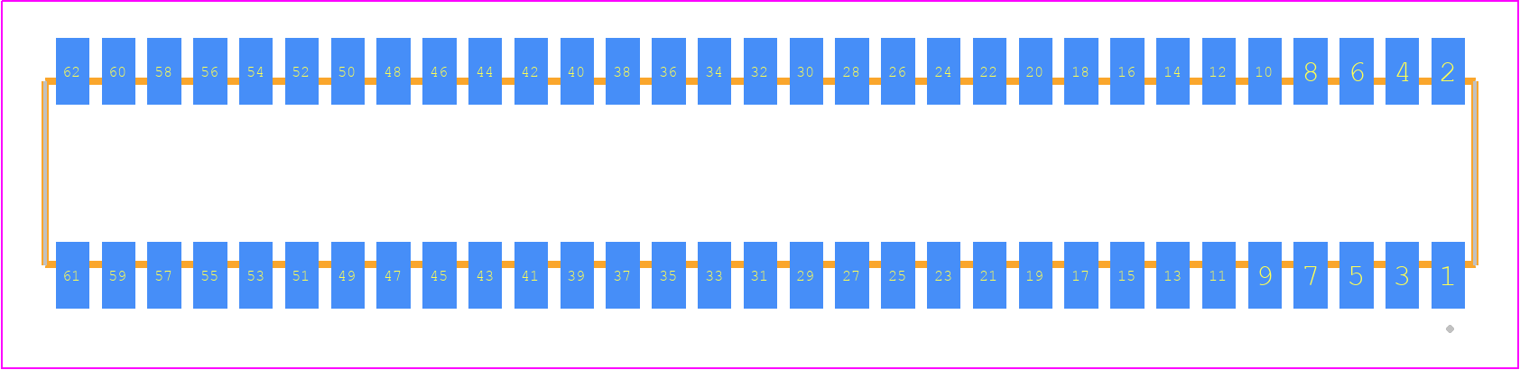 RSM-131-02-L-D - SAMTEC PCB footprint - Other - Other - RSM-131-02-XX-D