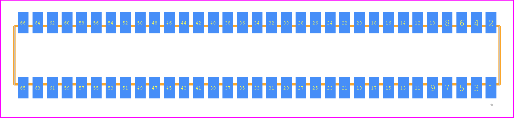RSM-133-02-F-D - SAMTEC PCB footprint - Other - Other - RSM-133-02-XX-D