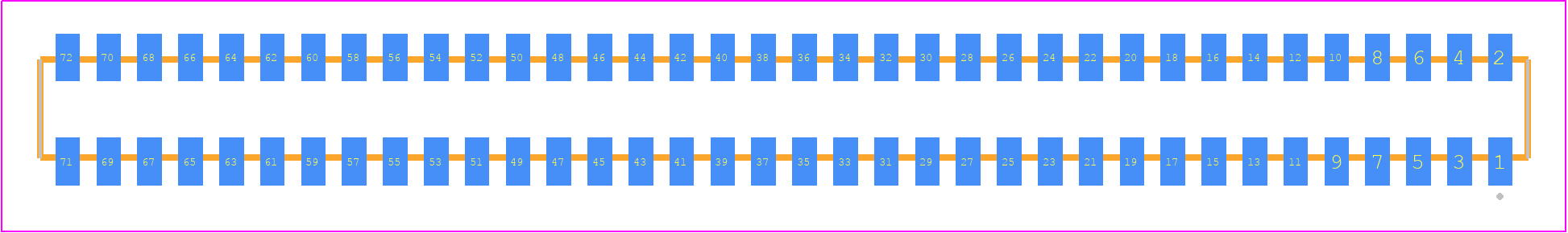 CLP-136-02-SM-D - SAMTEC PCB footprint - Other - Other - CLP-136-02-XXX-D
