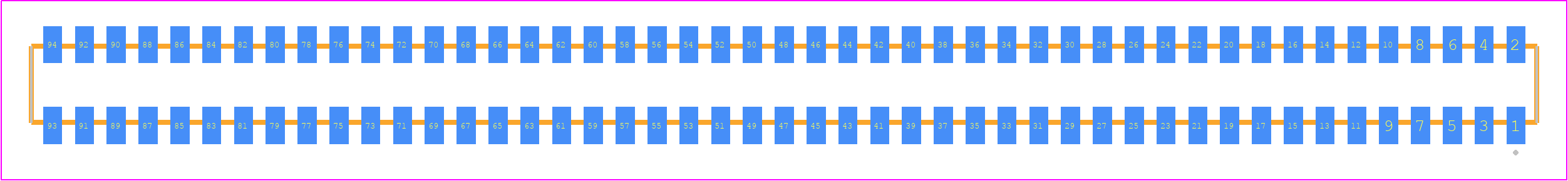 CLP-147-02-F-D - SAMTEC PCB footprint - Other - Other - CLP-147-02-XXX-D