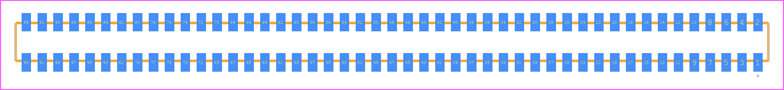 CLP-147-02-SM-D - SAMTEC PCB footprint - Other - Other - CLP-147-02-XXX-D