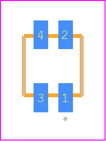 CLP-102-02-H-D-TR - SAMTEC PCB footprint - Other - Other - CLP-102-02-XXX-D-TR