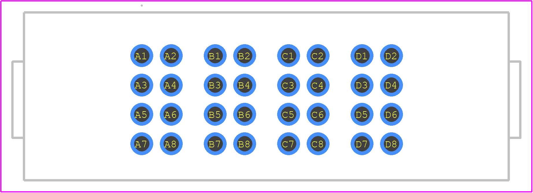 PET-04-02-L-VT - SAMTEC PCB footprint - Other - Other - PET-04-02-L-VT-2