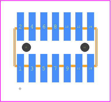 FTMH-107-03-G-DV-A-P - SAMTEC PCB footprint - Other - Other - FTMH-107-YY-XX-DV-A-P