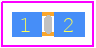 FCCR10151ABPA - Kamaya PCB footprint - Fuses Chip - Fuses Chip - FCCR10151ABPA