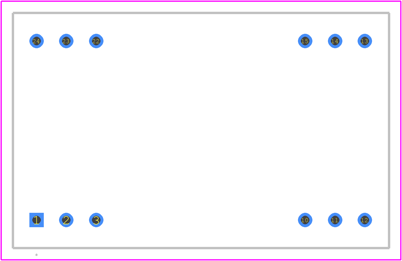 TEL 3-1222 - Traco Power PCB footprint - Other - Other - DIP-24(H=10.7mm)