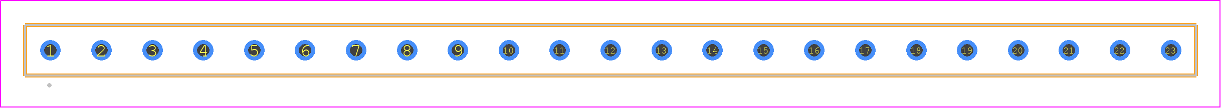 BBL-123-G-E - SAMTEC PCB footprint - Other - Other - BBL-123-Y-X