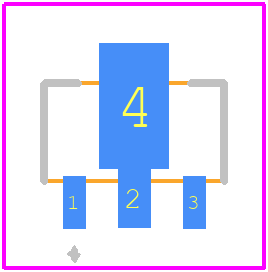 FCX555TA - Diodes Incorporated PCB footprint - Other - Other - AP02002