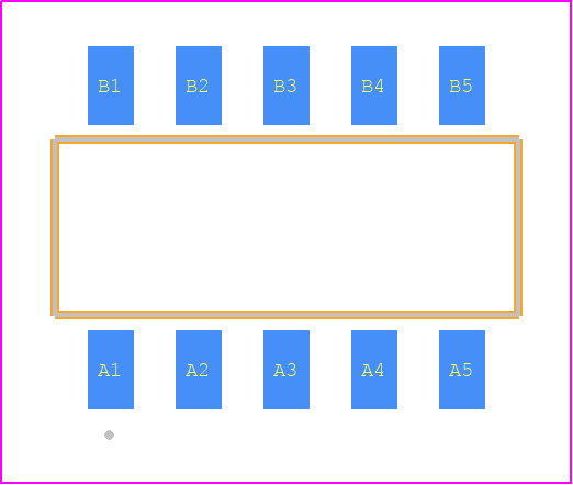 MMS-105-02-T-SH - SAMTEC PCB footprint - Other - Other - MMS-105-02-XXX-SH