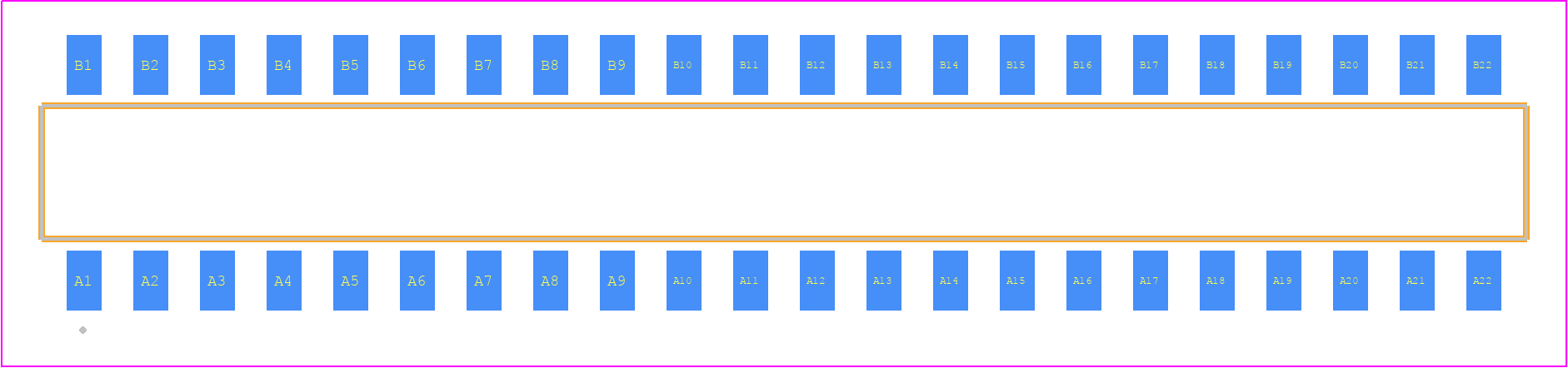 MMS-122-02-LTL-SH - SAMTEC PCB footprint - Other - Other - MMS-122-02-XXX-SH