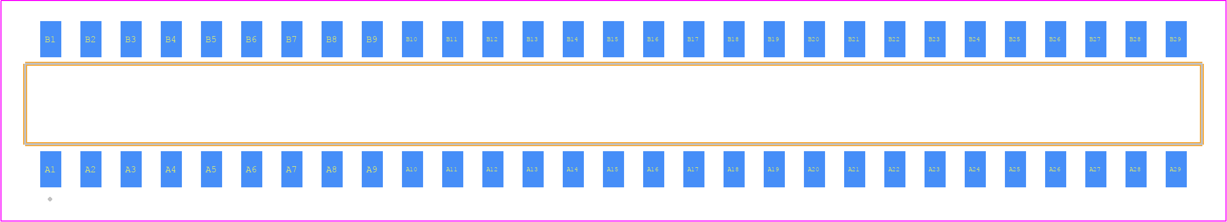 MMS-129-02-LTL-SH - SAMTEC PCB footprint - Other - Other - MMS-129-02-XXX-SH