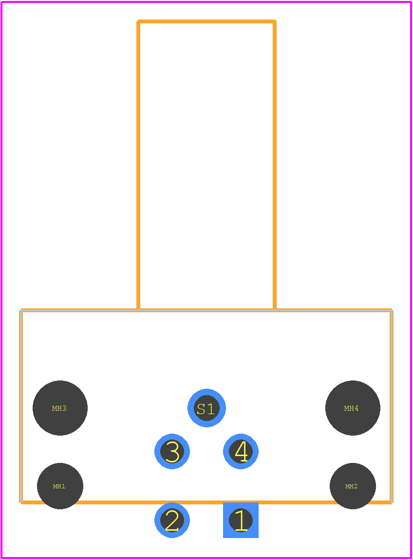 21033214401 - HARTING PCB footprint - Other - Other - 21033214401