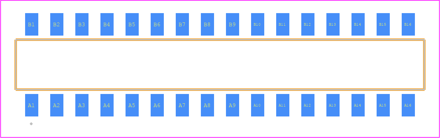 MMS-116-02-TM-SH-TR - SAMTEC PCB footprint - Other - Other - MMS-116-02-XXX-SH-TR