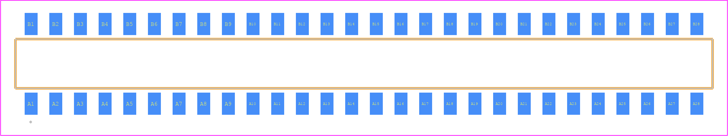 MMS-128-02-F-SH-TR - SAMTEC PCB footprint - Other - Other - MMS-128-02-XXX-SH-TR
