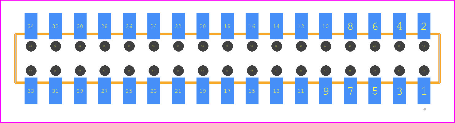 MMS-117-02-LM-DV - SAMTEC PCB footprint - Other - Other - MMS-117-02-XXX-DV