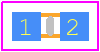 S0402-22NF2 - API Delevan PCB footprint - Inductors Chip - Inductors Chip - 1.016x0.546x0.762mm