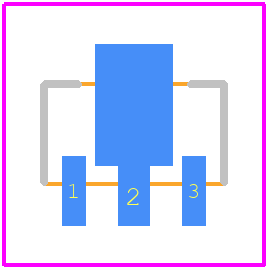 2DB1188R-13 - Diodes Incorporated PCB footprint - Other - Other - SOT89_24