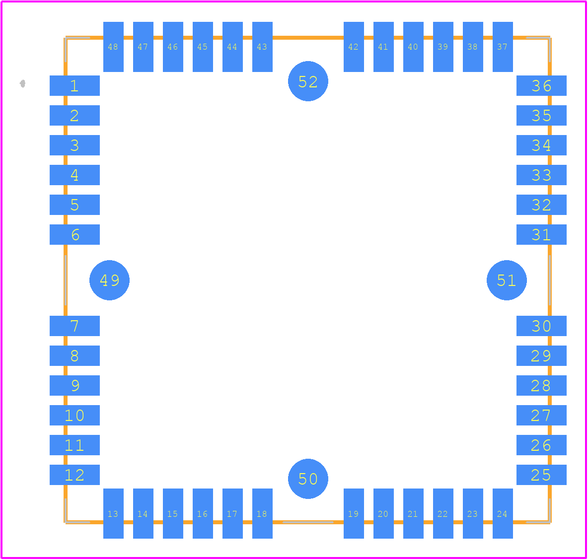 GL865Q3D611T001 - Telit Wireless Solutions PCB footprint - Other - Other - GL865Q3D611T001-2
