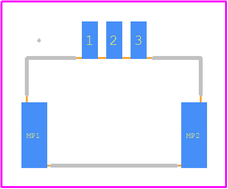X9827WRS-03-9TSN - XKB Connectivity PCB footprint - Other - Other - X9827WRS-03-9TSN-3