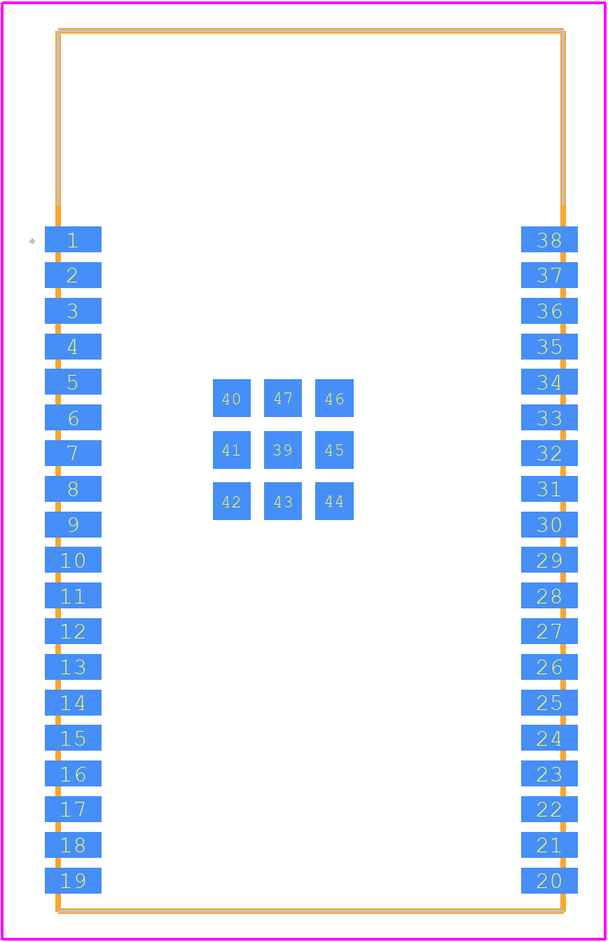 ESP32-WROVER-E(M213EH6464PH3Q0) - Espressif Systems PCB footprint - Other - Other - ESP32-WROVER-E(M213EH6464PH3Q0)-1