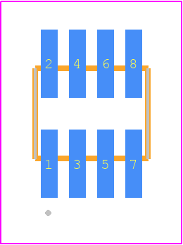 FTMH-104-03-F-DV - SAMTEC PCB footprint - Other - Other - FTMH-104-YY-XX-DV