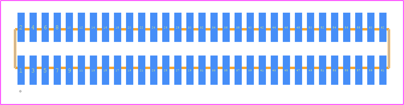 FTMH-131-03-F-DV - SAMTEC PCB footprint - Other - Other - FTMH-131-YY-XX-DV
